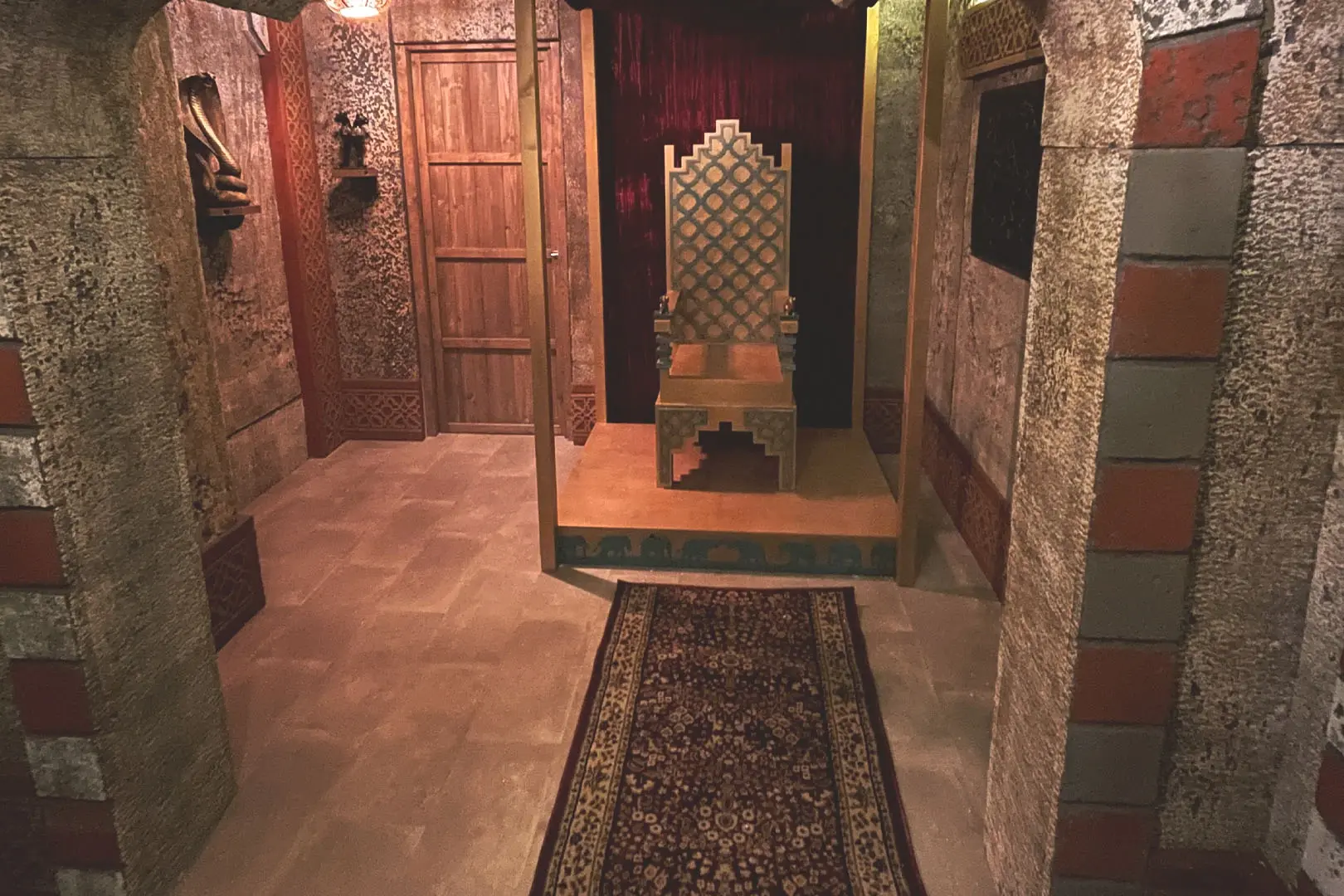 Escape room challenge at Game Over Escape Rooms